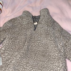 Thread and Supply sherpa quarter zip